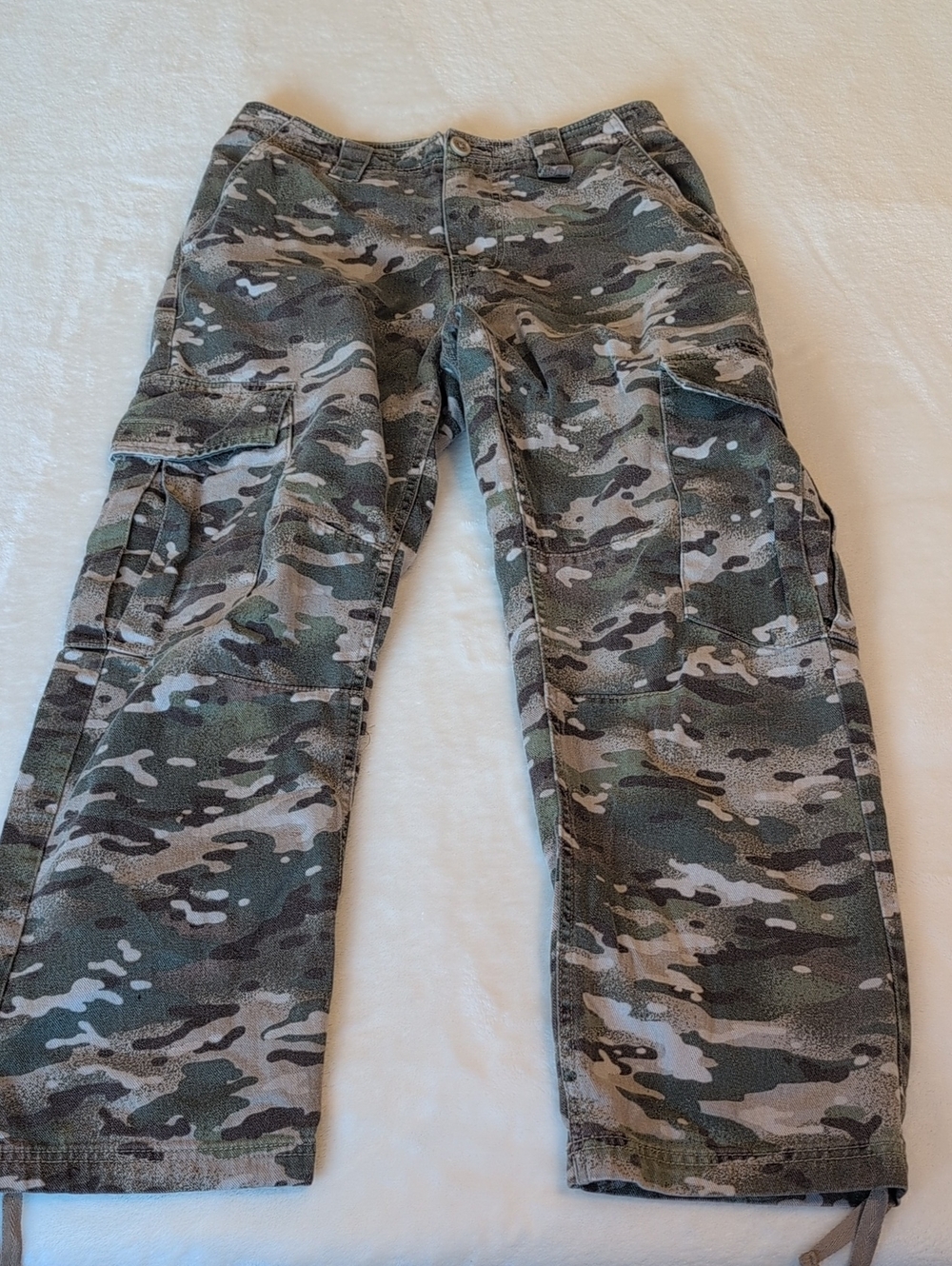 Mens Size 28 Cargo Pant In Camo